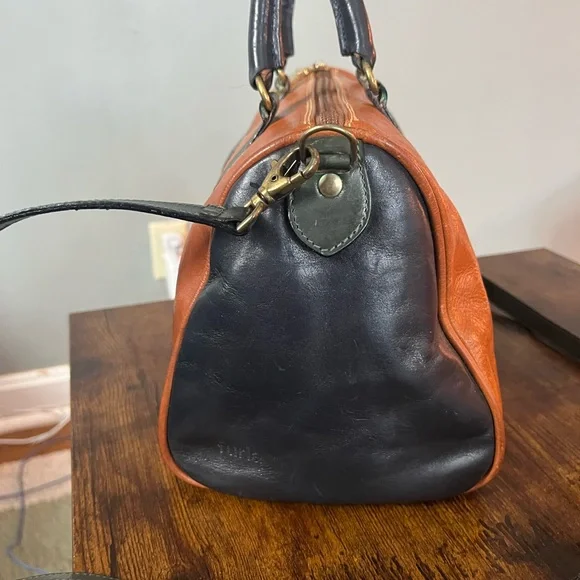 Furla Tan and Black Crossbody Bag - Picture 4 of 13